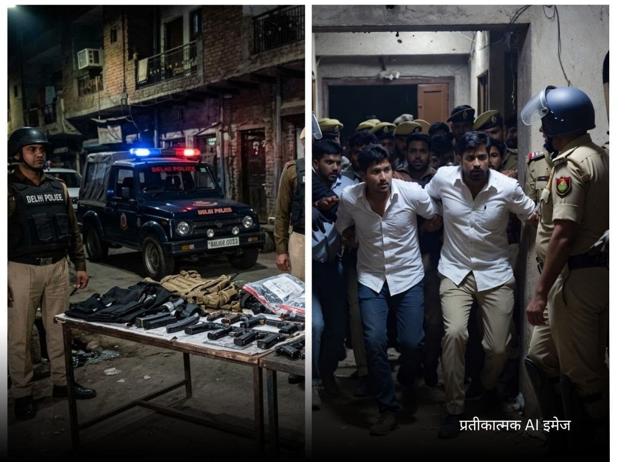 दिल्ली पुलिस ने हथियार तस्करी का इंटरनेशनल गैंग पकड़ा, पाक-बांग्लादेश से कनेक्शन
