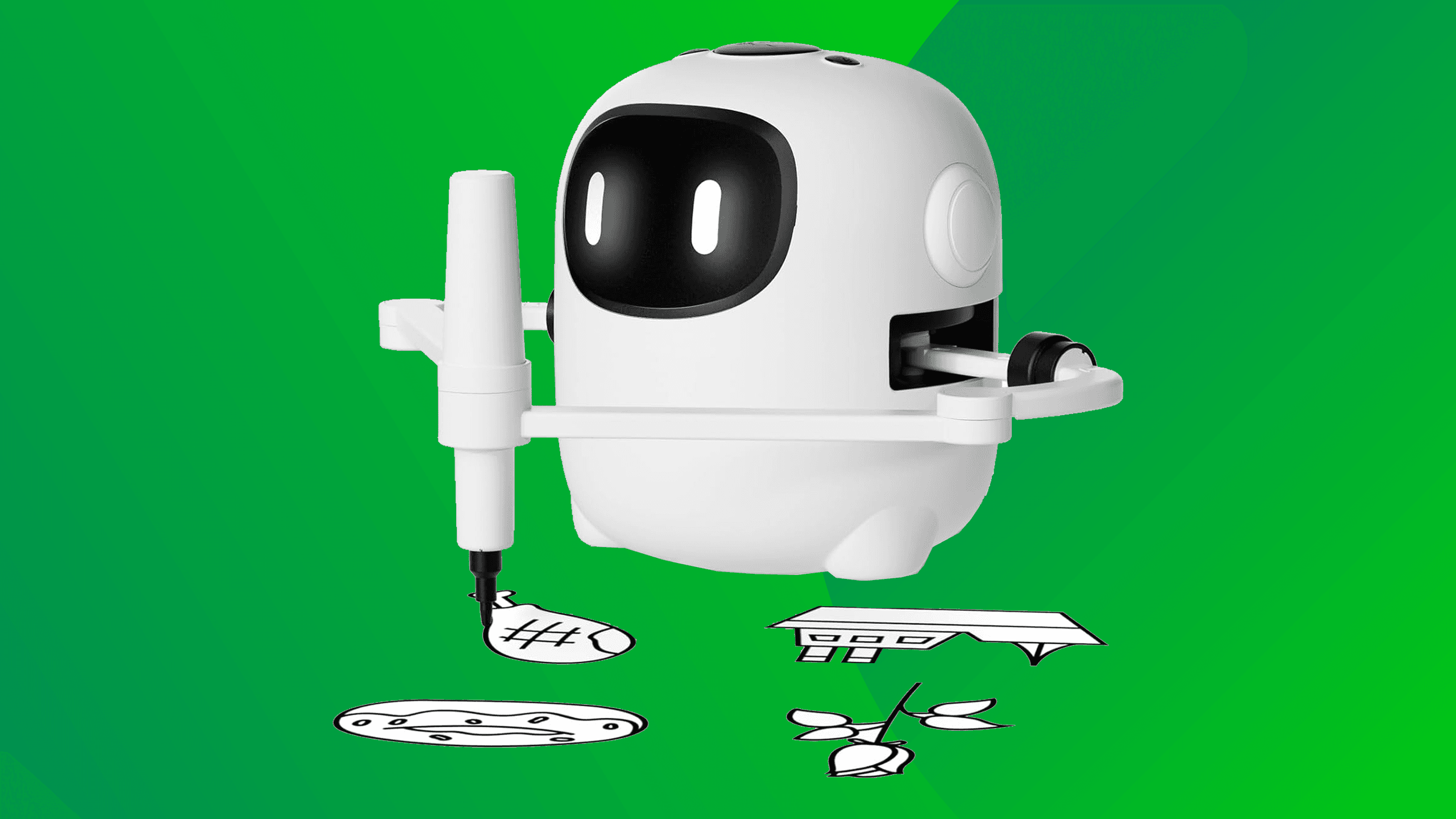 I just discovered this drawing robot for kids (with 25% off)