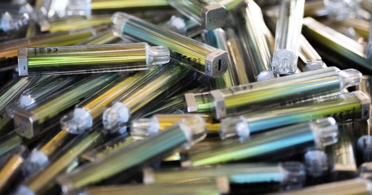 California moves to outlaw disposable vapes, a toxic trash plague from beaches to battery fires